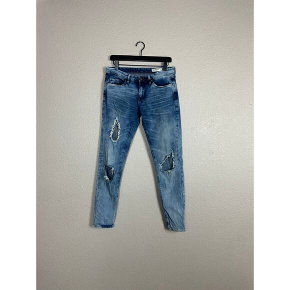 BlankNYC Skinny Classique Distressed Skinny Jean Size 28 - Picture 1 of 8